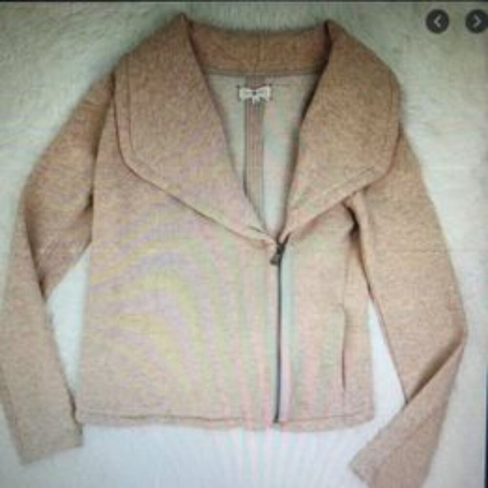 Loft Lou And Grey Asymmetrical Zip Sweatshirt - image 2